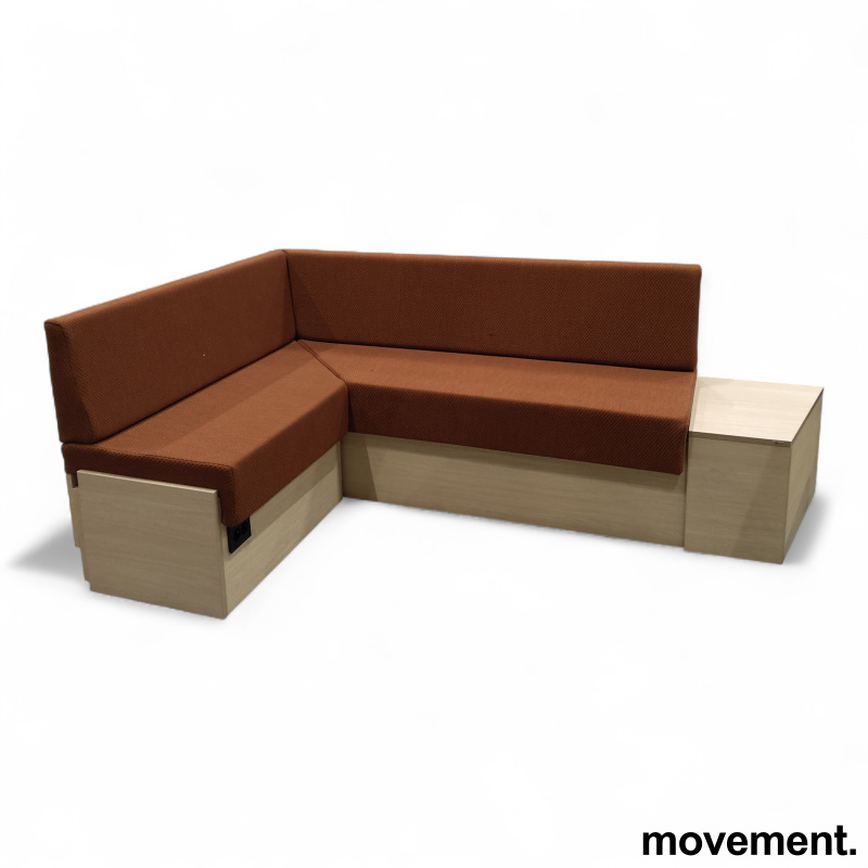 Plassbygd sofa 130x220cm hjørne - 1 / 2