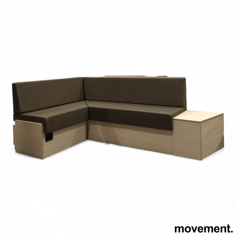 Plassbygd sofa 130x220cm hjørne - 1 / 2