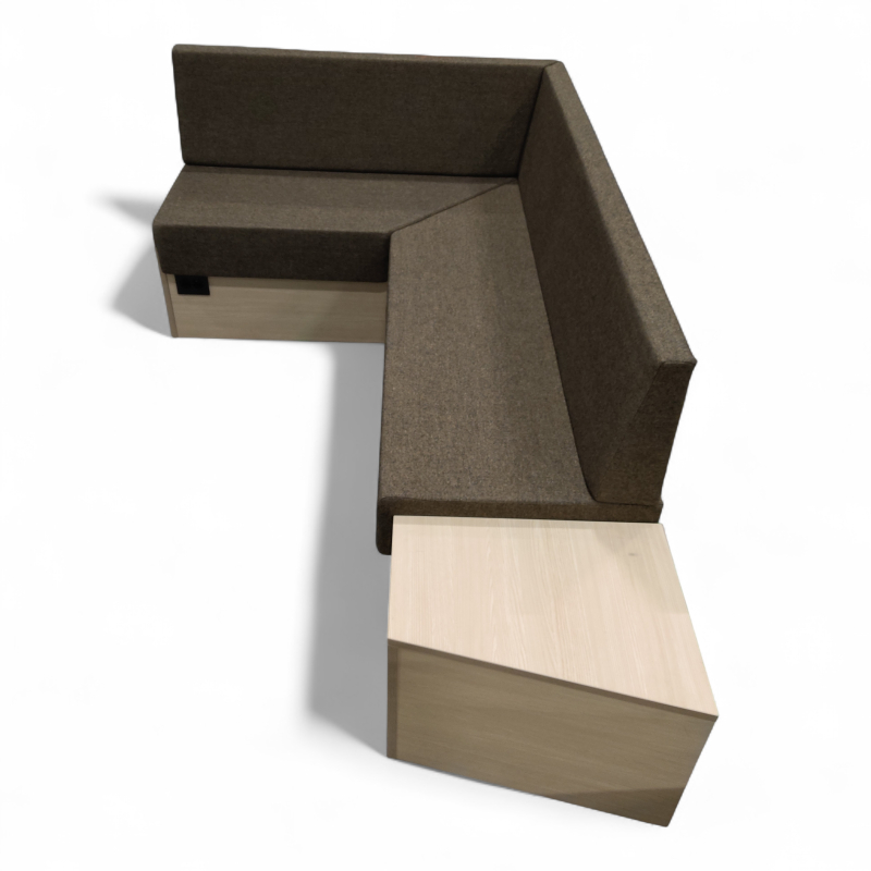 Plassbygd sofa 130x220cm hjørne