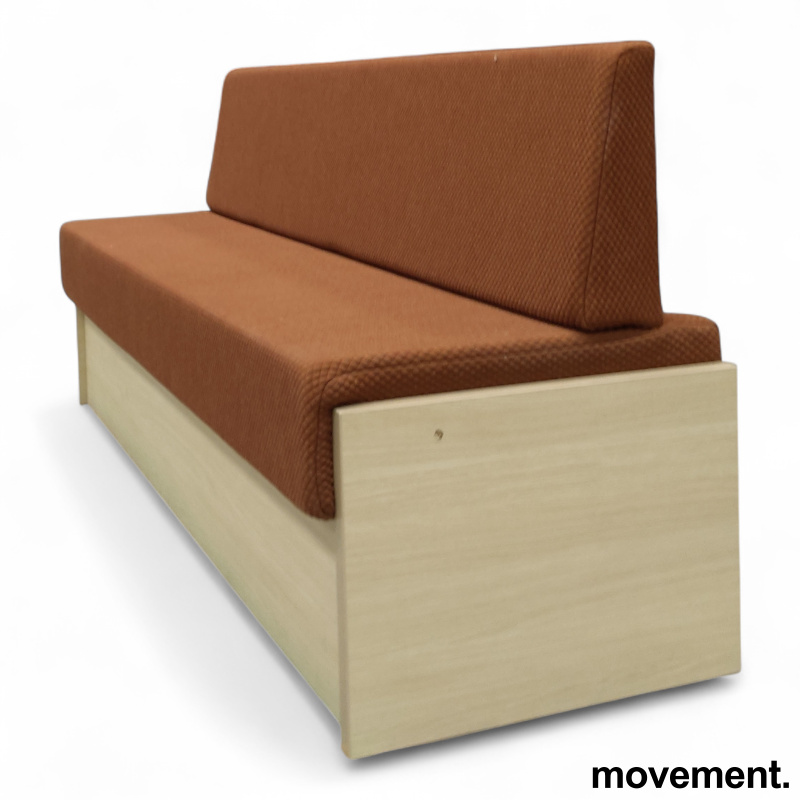 Plassbygd sofa 190x60cm Rustfarget - 1 / 2