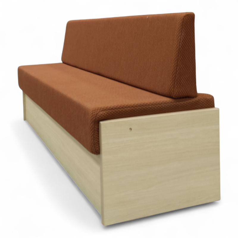 Plassbygd sofa 190x60cm Rustfarget