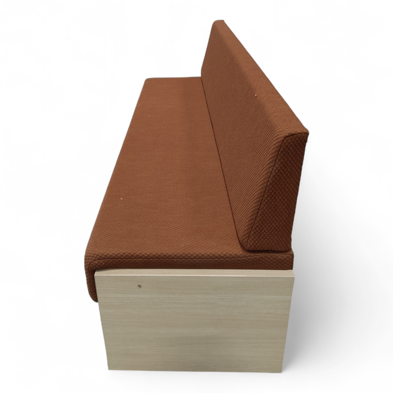 Plassbygd sofa 190x60cm Rustfarget