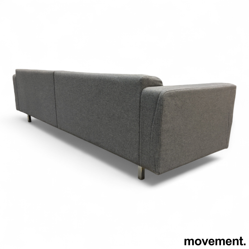 Largo 3-seter sofa Grått stoff, - 4 / 4