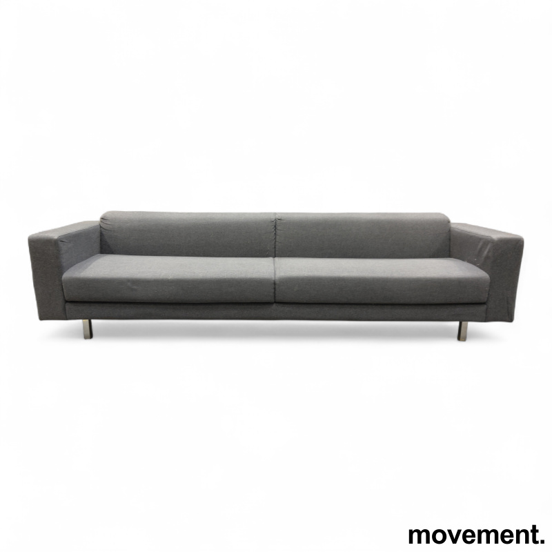 Largo 3-seter sofa Grått stoff, - 2 / 4