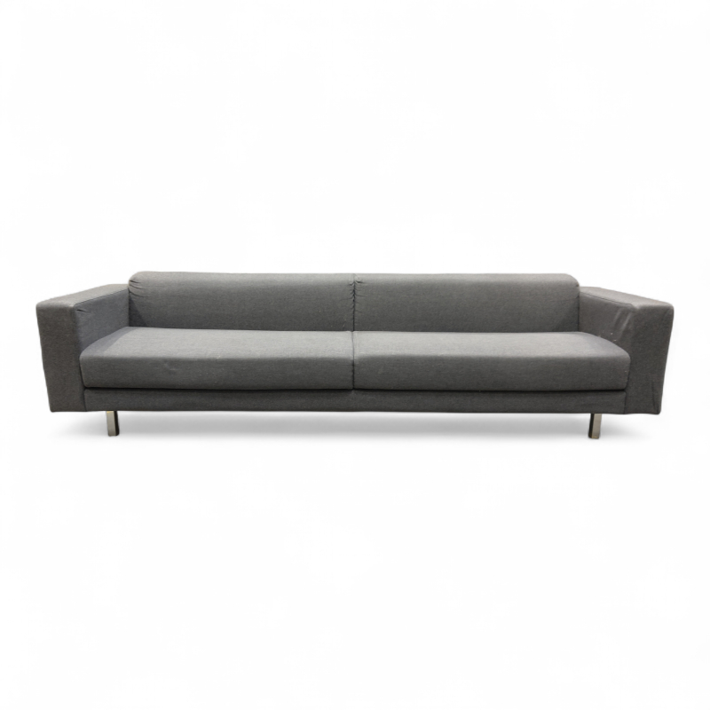 Largo 3-seter sofa Grått stoff,