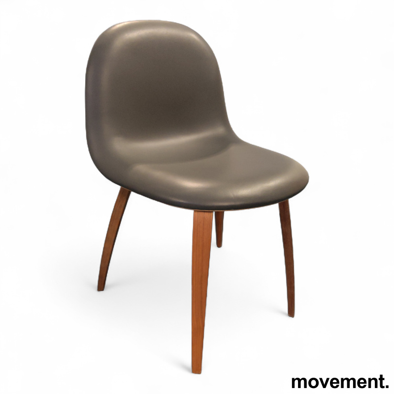 3D fullpolstret 4 ben Grått skinn - 1 / 4