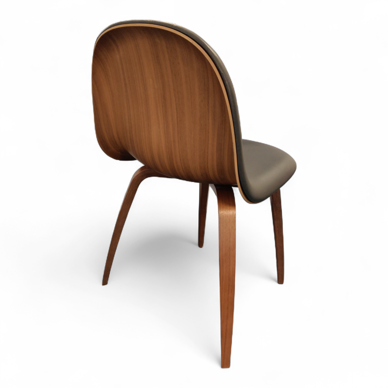 3D fullpolstret 4 ben Grått skinn