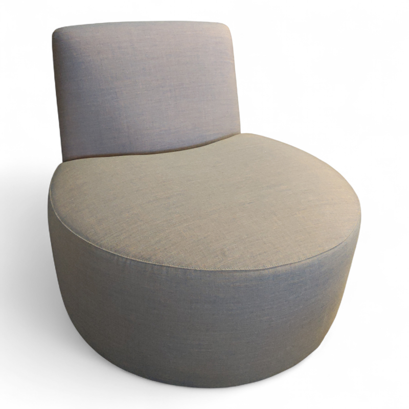 Baobab Lys blått stoff orange