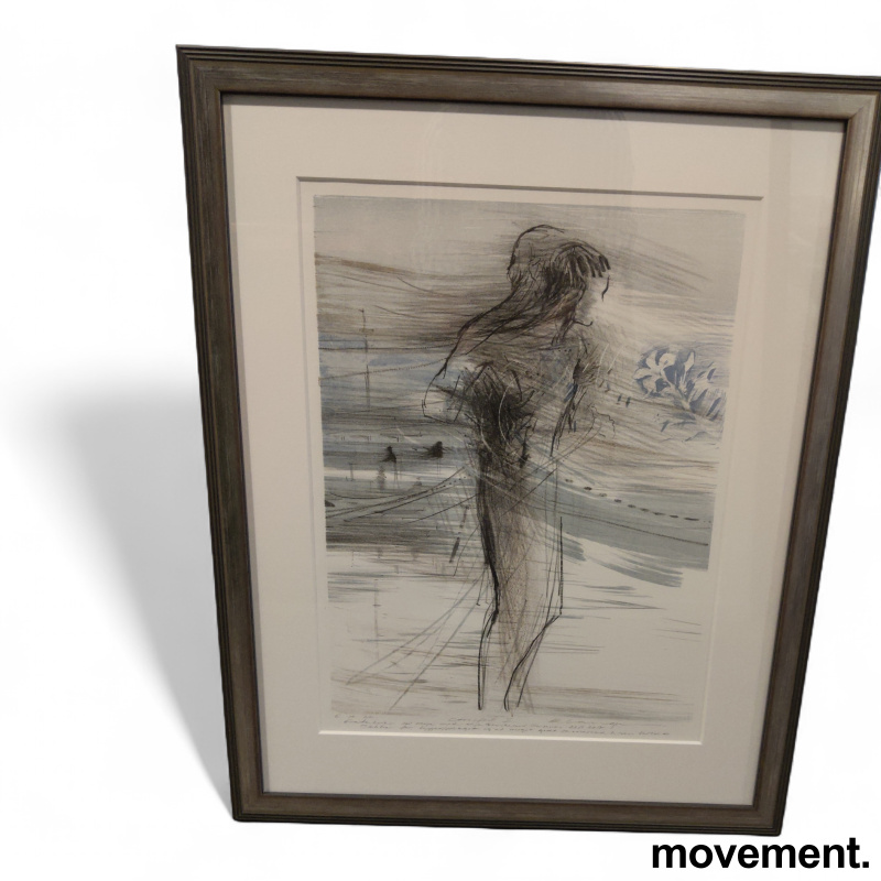 Litografi av Runi Langum "Comfort - 1 / 2