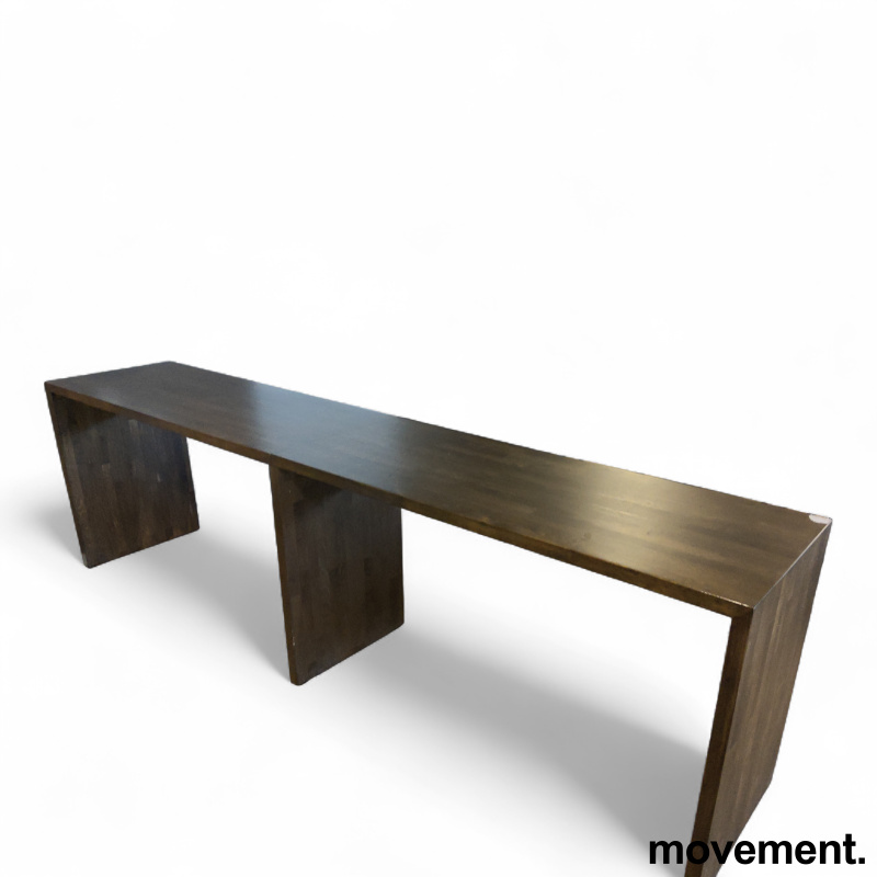 Barbord 307x60cm Mørkbeiset - 3 / 3