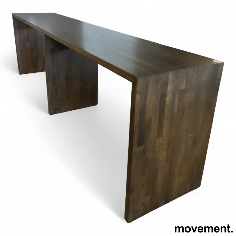 Barbord 307x60cm Mørkbeiset - 1 / 3