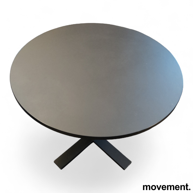 Vx kafebord Ø90cm Sort linoleum - 2 / 2