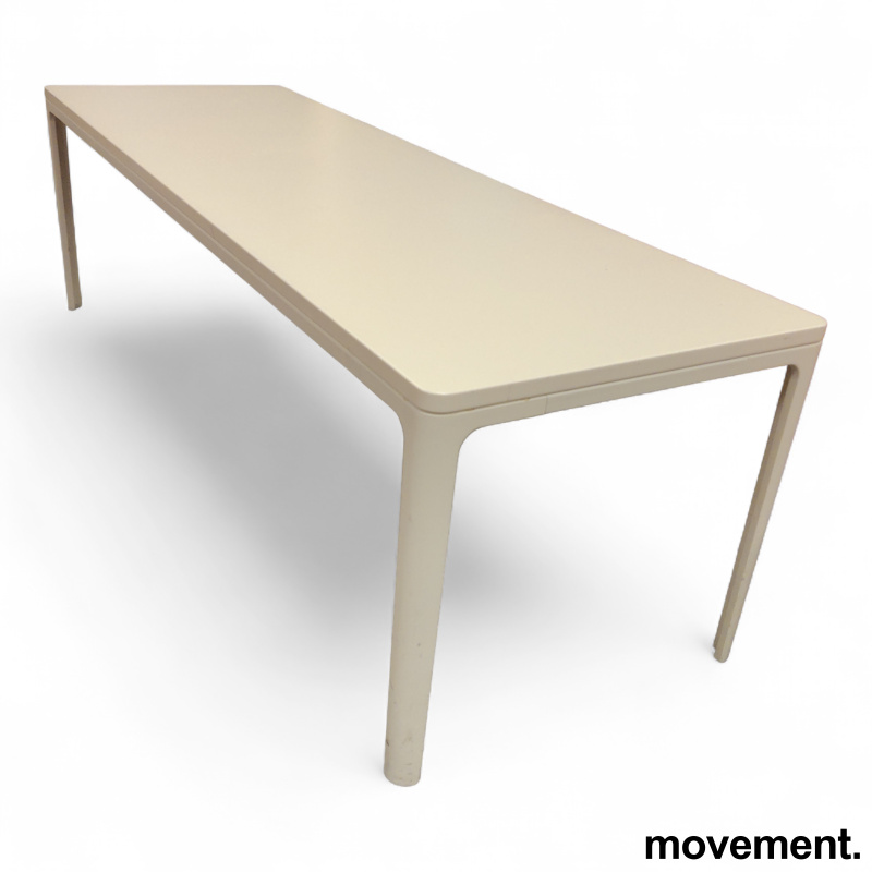 Plate table 120x40x36cm Hvit, Brukt - 1 / 2