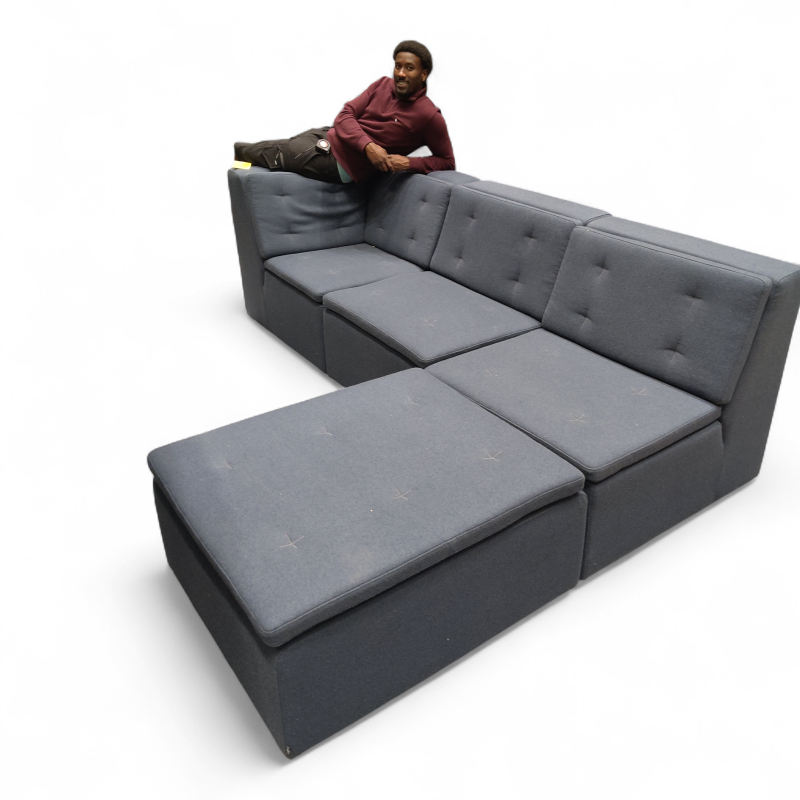 Hippione modulsofa, 2x rett, 1x