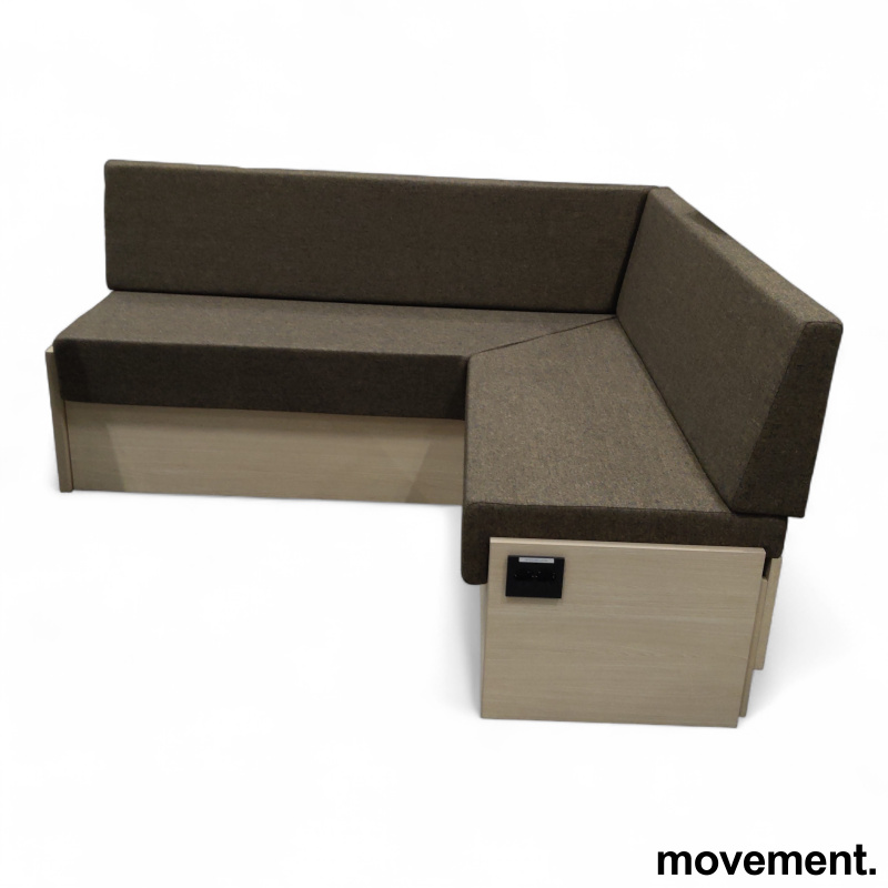 Plassbygd sofa 172x149cm  Brunt - 2 / 4