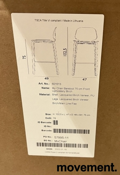 My Chair Wood, forsidepostret, 75cm - 3 / 3