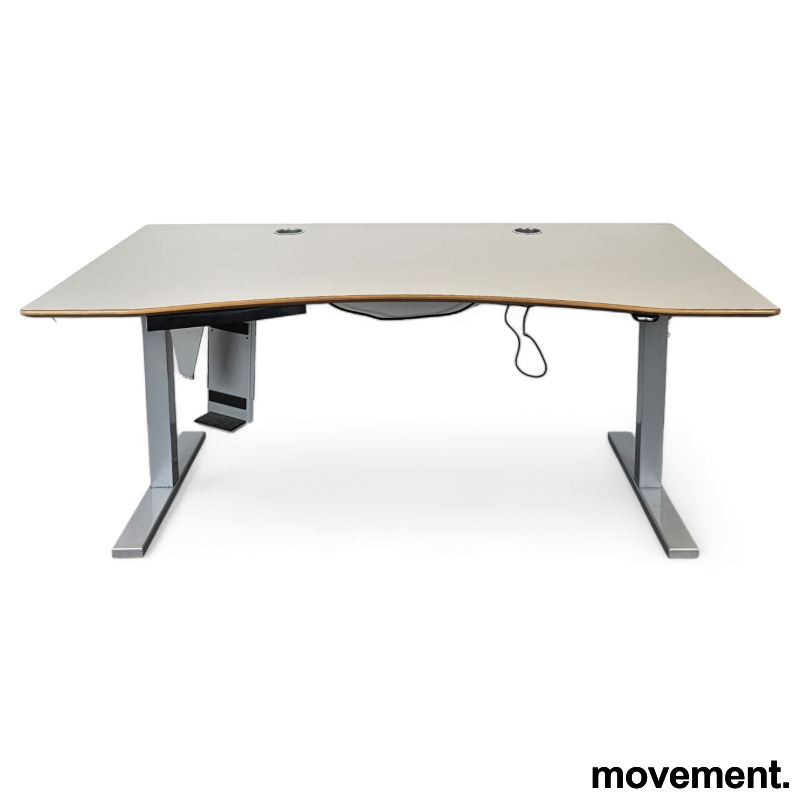 Skrivebord med elektrisk hevsenk - 1 / 2