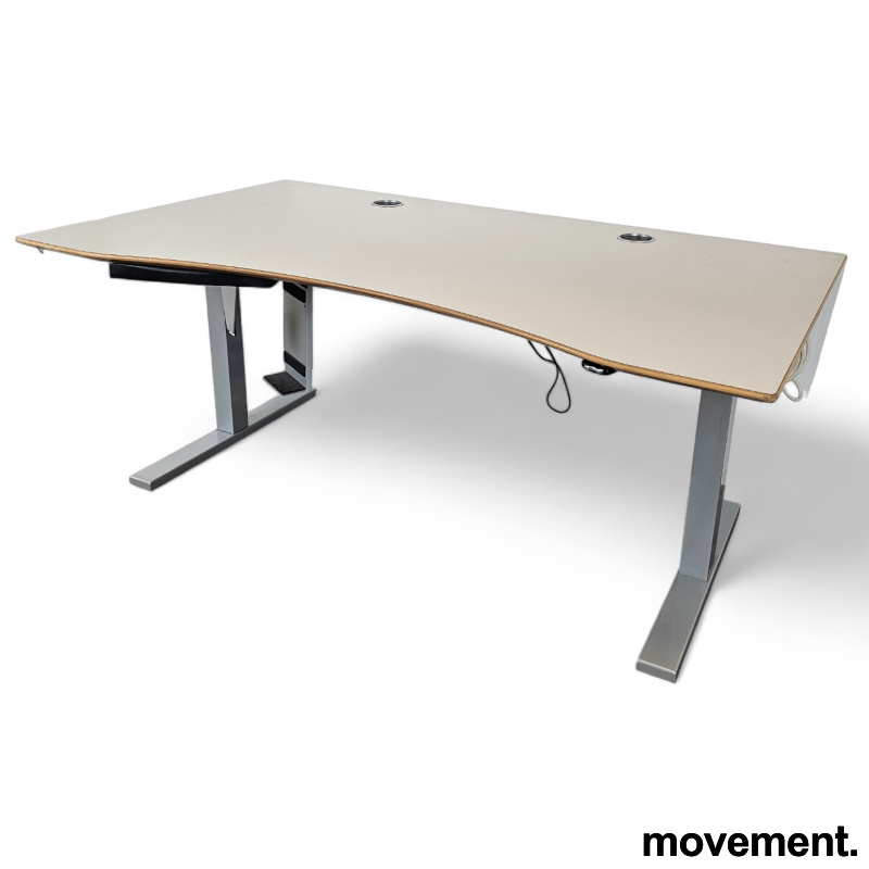 Skrivebord med elektrisk hevsenk - 2 / 2