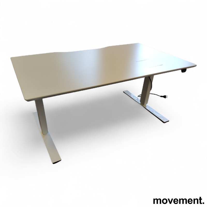 Delta 140x80cm Hvit laminat,