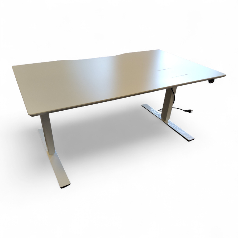 Delta 140x80cm Hvit laminat,