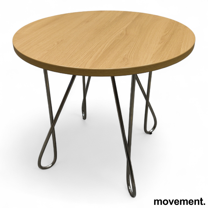 Mongezi Ø=60cm, høyde 54cm Eik - 1 / 2