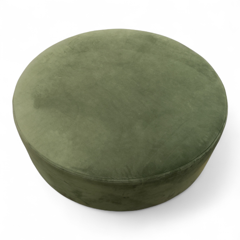 Puff Ø=100cm, høyde 38cm Grønt