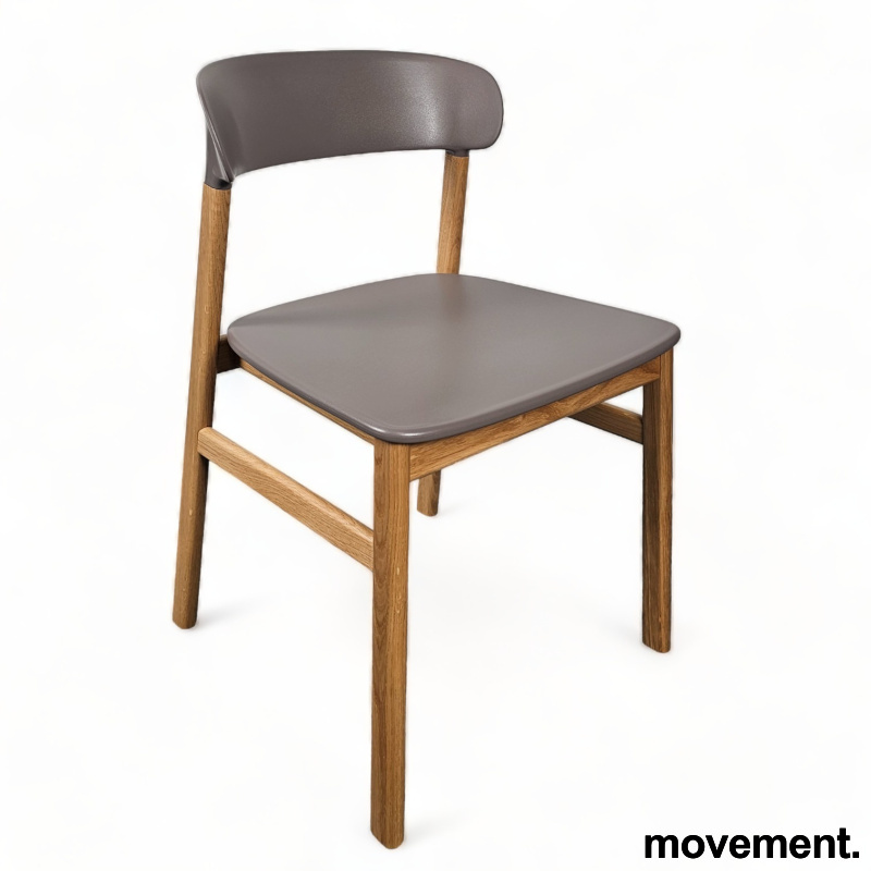 Herit Chair Varmgrå plast (Pantone - 1 / 4
