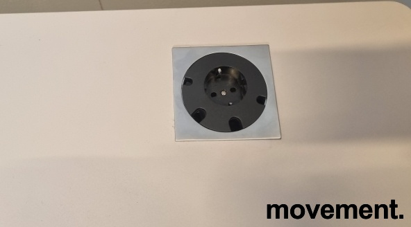 Skrivebord med magebue 160x90cm - 4 / 5