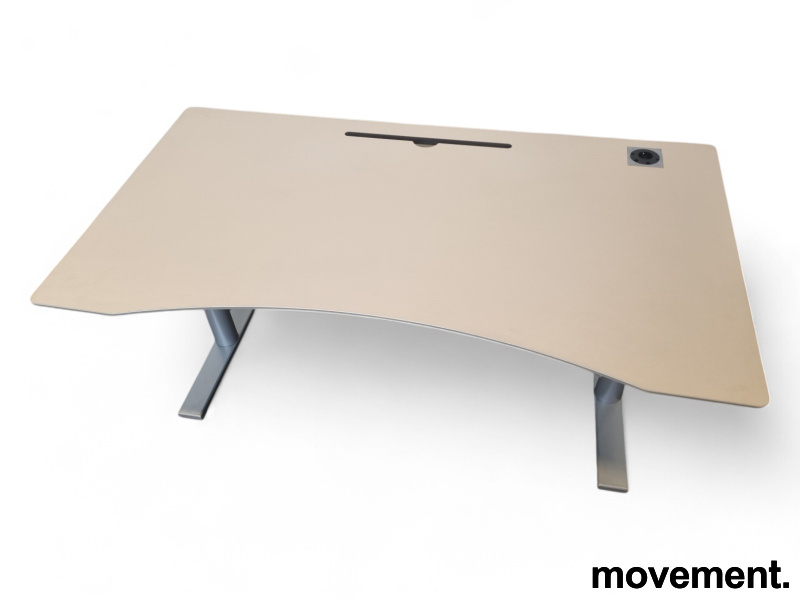 Skrivebord med magebue 160x90cm - 2 / 5