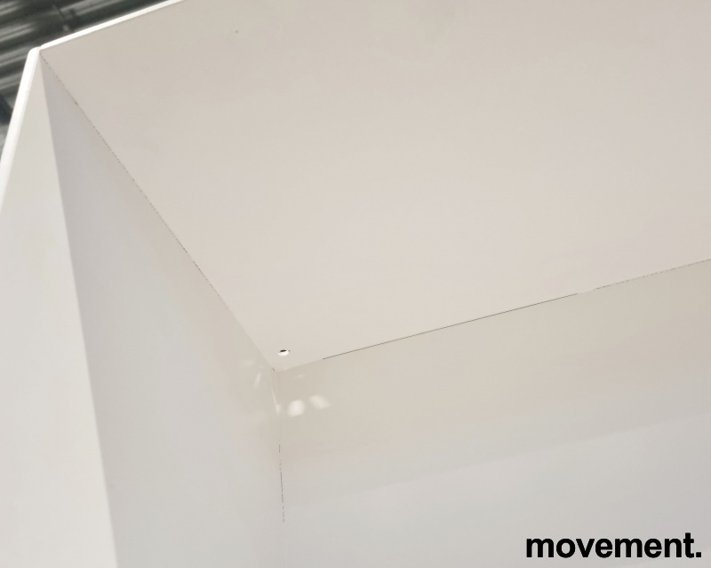 Bokhylle 6H 100x208,5cm Hvit, Brukt - 2 / 5