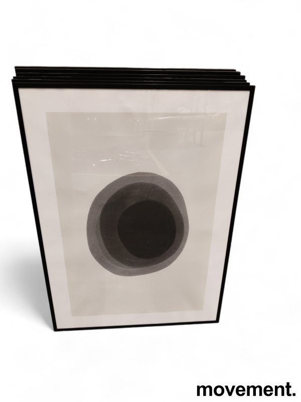 Plakat  LAYERS 02, 50X70cm Sort,