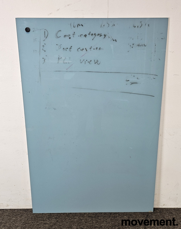 Mood Wall 100x150cm Lys blå, Pent