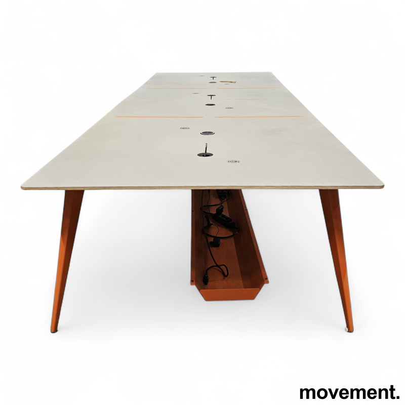 Cabale møtebord 440x150cm Grå - 2 / 2