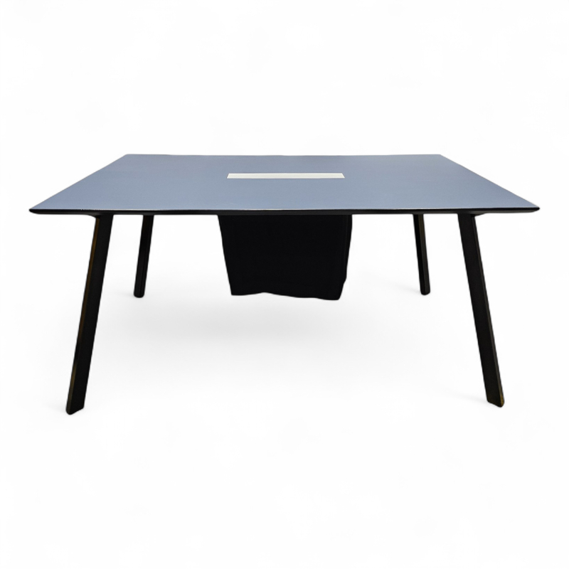 Factor møtebord 160x100cm Blågrå