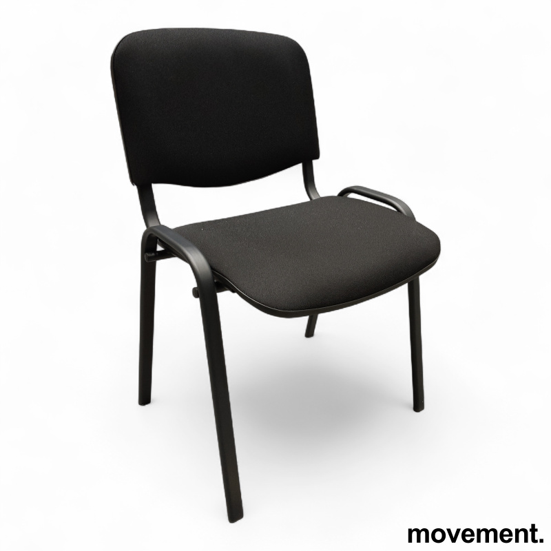 Nelson Sort stoff, ben i sort , - 1 / 3