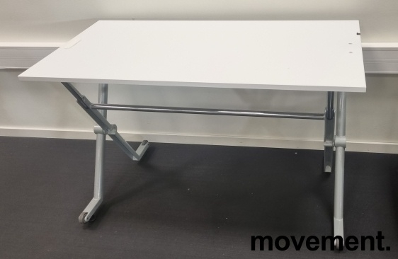 Folio Table 120x60cm Hvit plate,