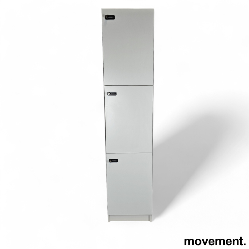 Lukeskap 43x197cm Grått, Ny