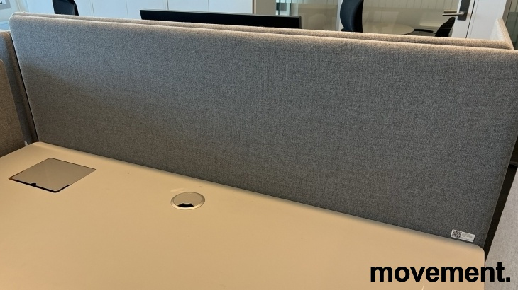 Bordskillevegg 140x 52cm  Grått - 1 / 4