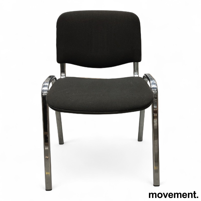 Nelson Sort stoff, ben i krom, Pent - 3 / 4