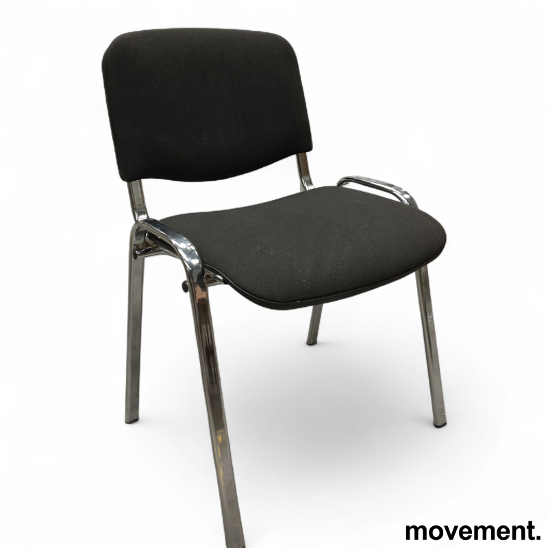 Nelson Sort stoff, ben i krom, Pent - 2 / 4