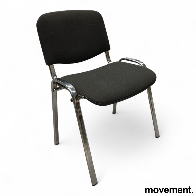 Nelson Sort stoff, ben i krom, Pent - 1 / 4