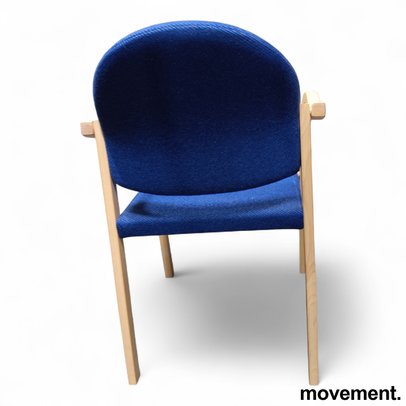 Contract buet rygg Blått stoff (GU - 2 / 2