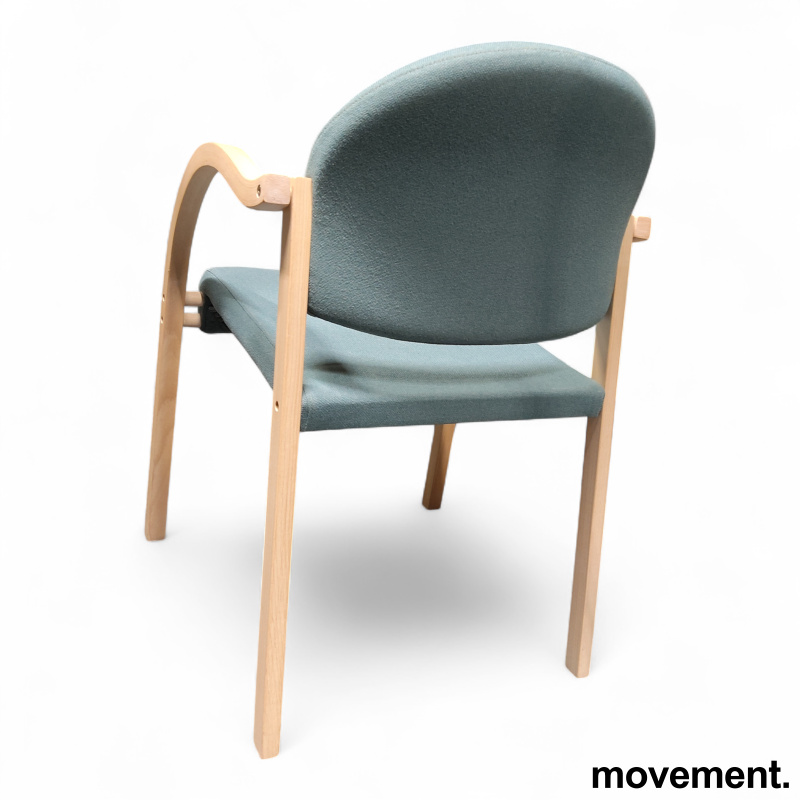 Contract buet rygg Lys turkis - 2 / 2