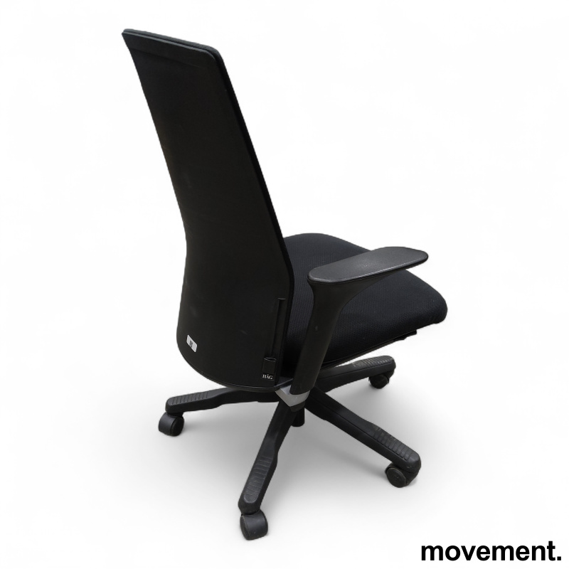 Futu 1020 med armlene Sort stoff, - 3 / 3