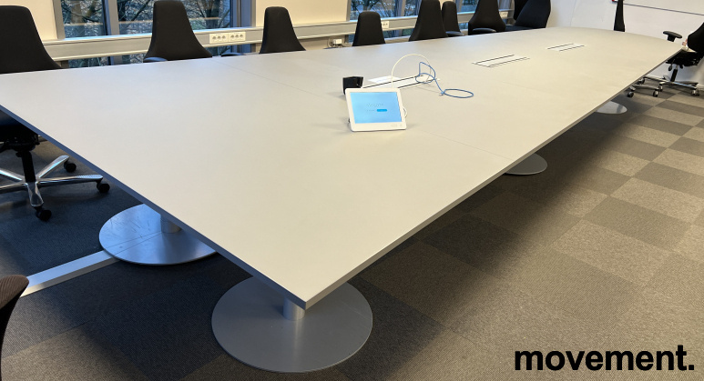 Connect møtebord 600x220/130cm Lys - 2 / 5