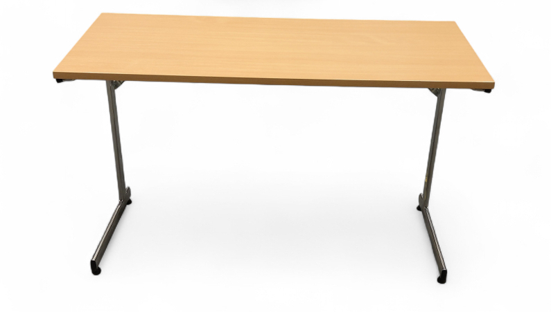 Klappbord 120x50cm Bøk laminat, ben