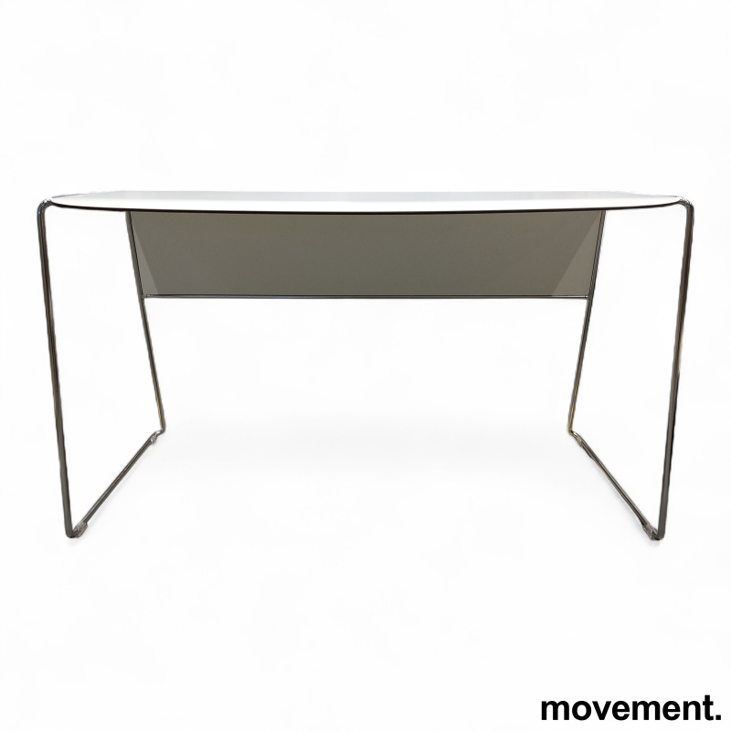 Tutor Double  Hvit laminat, krom - 4 / 4