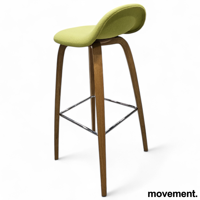 3D bar stool fullpolstret, høy, ben - 3 / 3