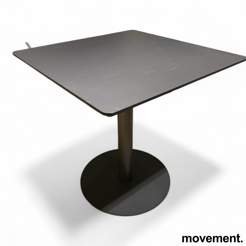 Train kafebord 70x70cm Mørk grå - 1 / 2