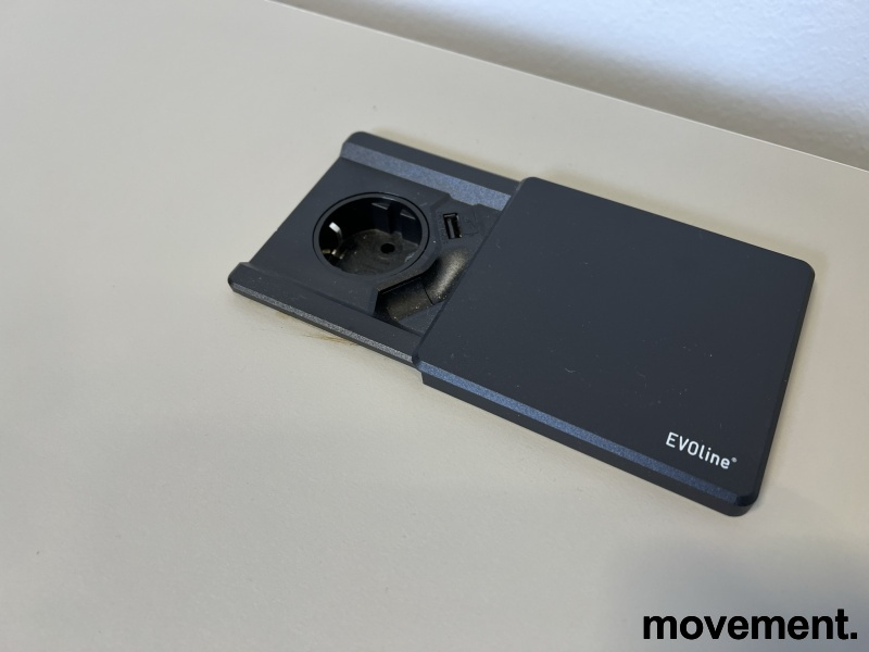 Delta 160x80cm Lys grå linoleum - 4 / 5